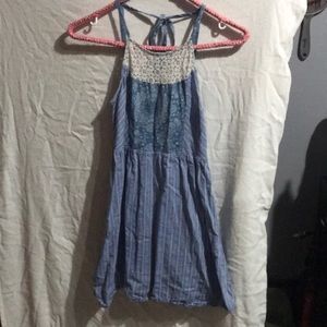 Blue summer dress